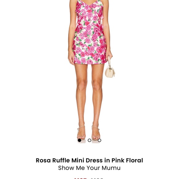 Show Me Your MuMu Rosa Ruffle Dress - Picture 1 of 3